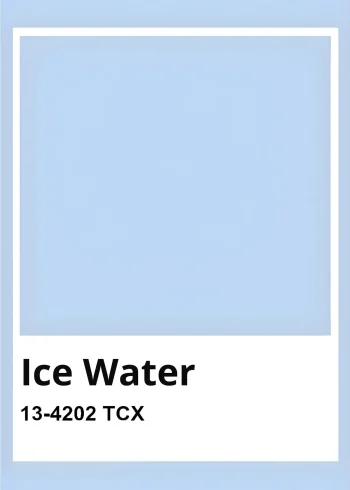Ice Water kék színminta falikép